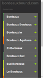 Mobile Screenshot of bordeauxbound.com